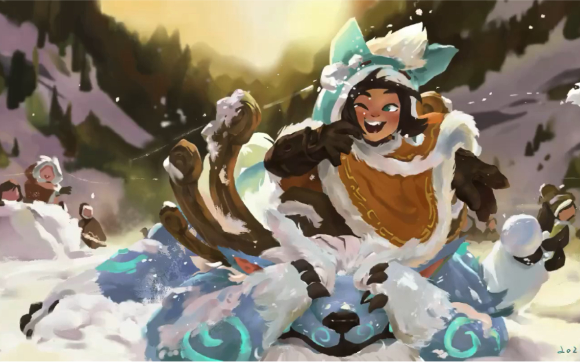 抵挡不住努努的诱惑 | 雪人知道该怎么做