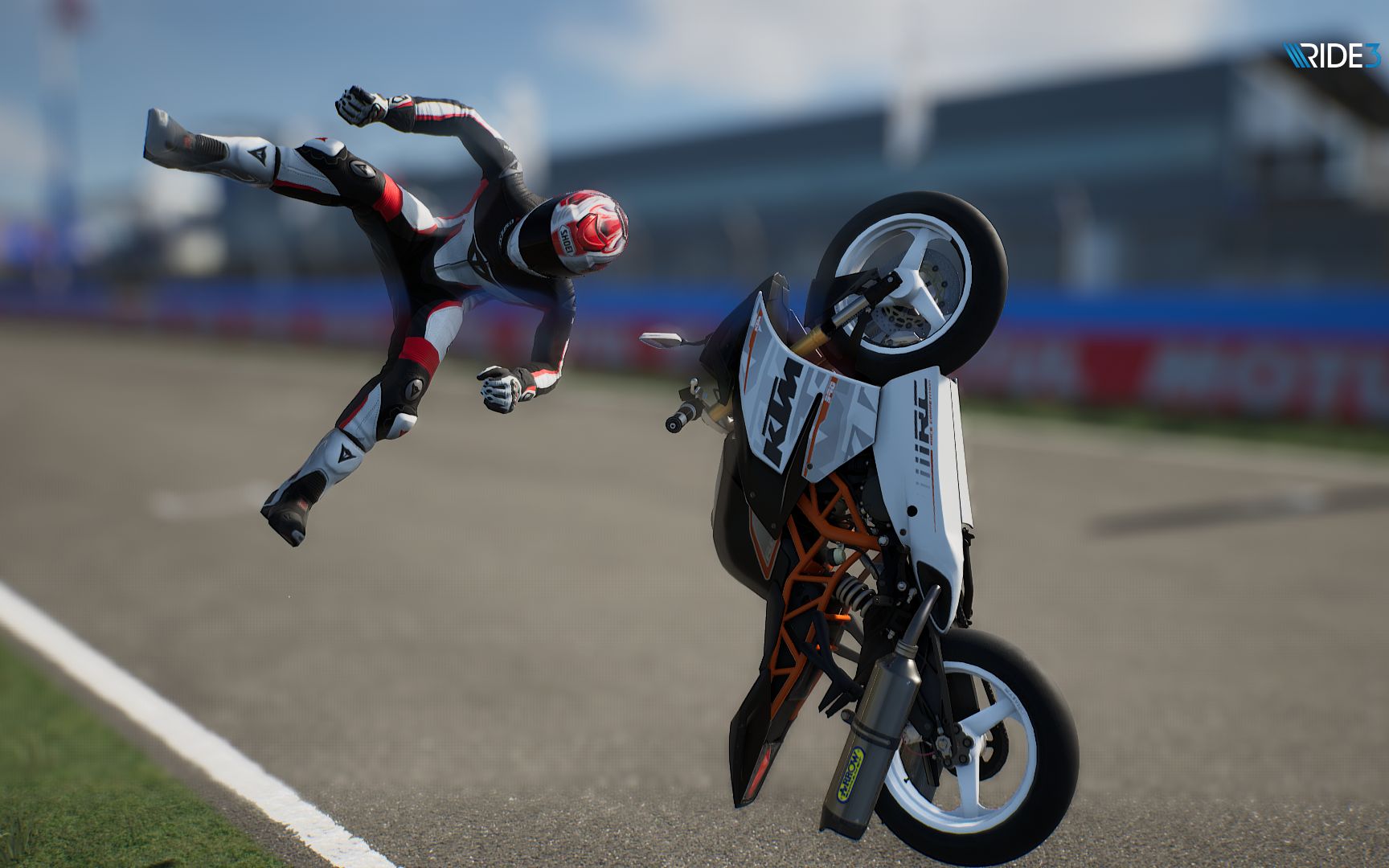 rc390你看他多快乐啊轻量化单缸拖拉机大不列颠多宁顿公园赛道极速