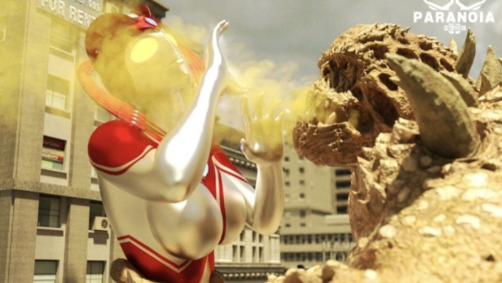 女奥特曼毒气败北