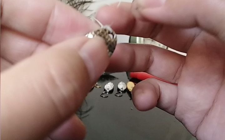 路亚假饵亮片铅笔铁板防挂底pe线绑钩法 无工具快速安装法