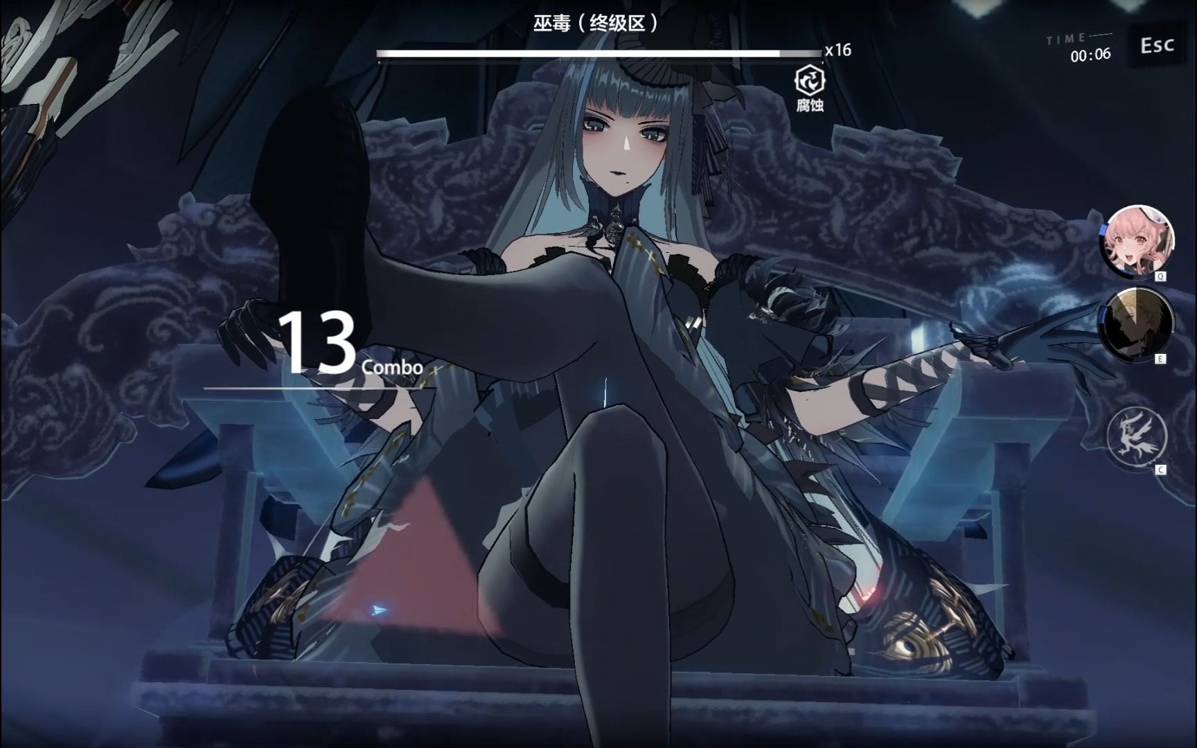 【战双帕弥什】曲大人全面打压囚影巫毒2阶标准8,1/2氵