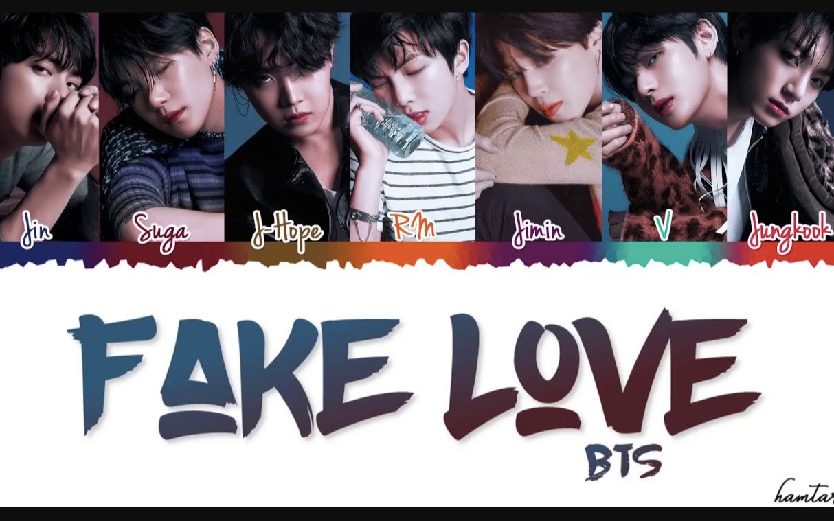 防弹少年团btsfakelove钢琴版