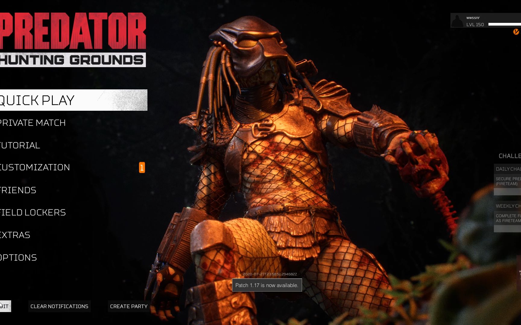 活动作品老森铁血战士狩猎场第48章花蟹试玩