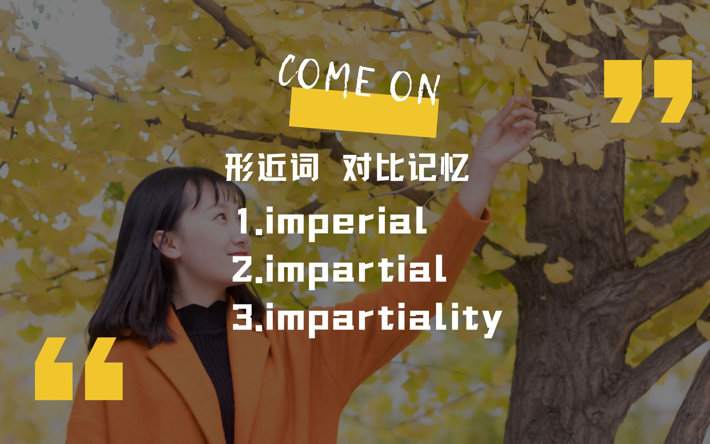 英语形近词对比记忆之imperial和impartial哔哩哔哩bilibili