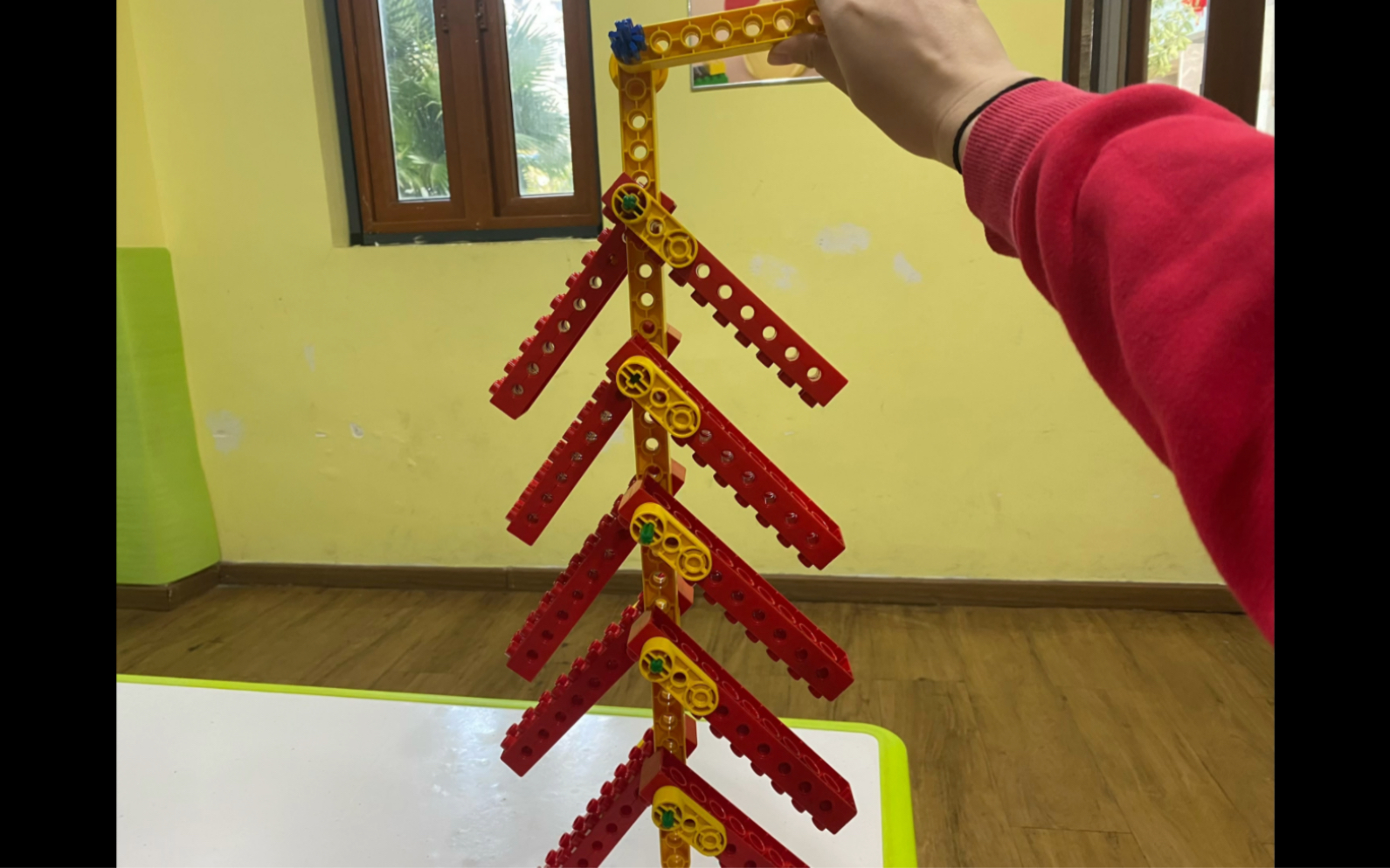 乐高9656春节鞭炮搭建教程 五岁乐高积木 在家搭建