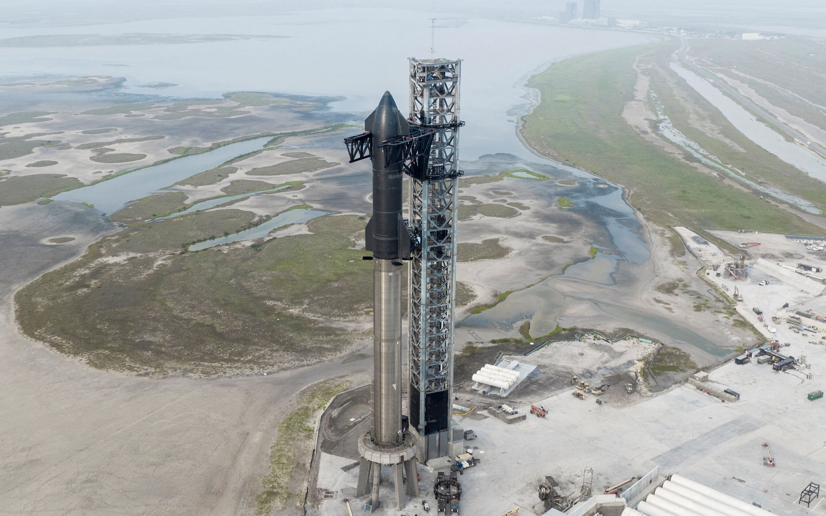 星舰故障现场录像