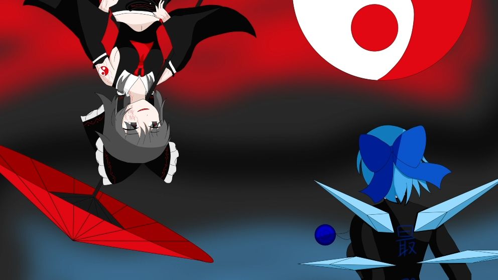 【东方】黑⑨vs祸灵梦