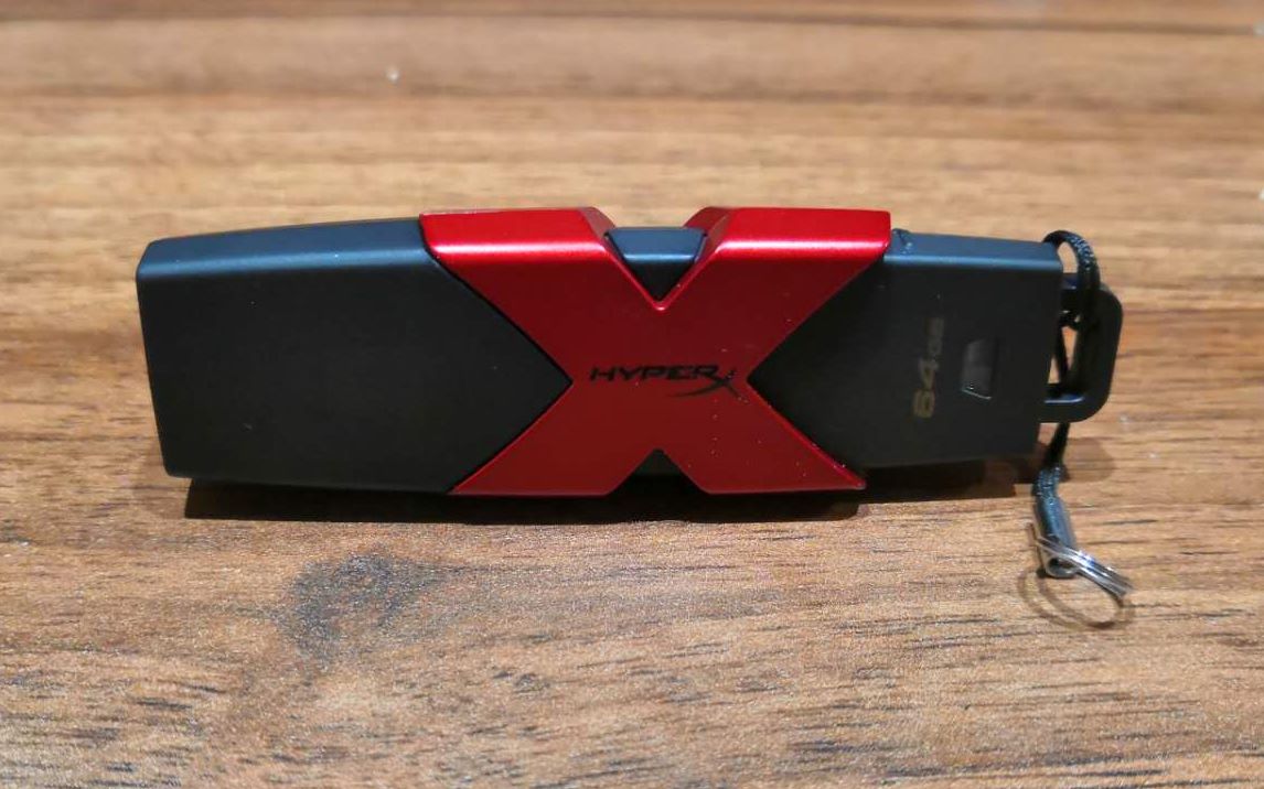 【开箱测评】金士顿kingston骇客hyperx野蛮人savage u盘 64g 3.1gen1