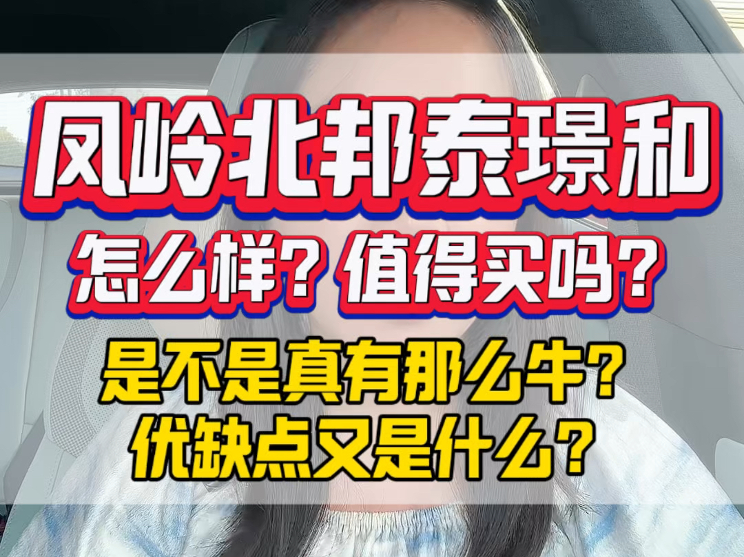 凤岭北最近热度很高的邦泰璟和,到底值不值得买?不吹不黑,聊聊我的观点哔哩哔哩bilibili