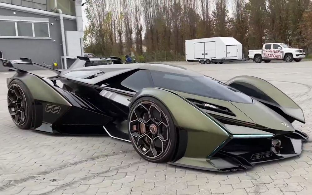 世界上最疯狂的汽车! 兰博基尼 vision gt