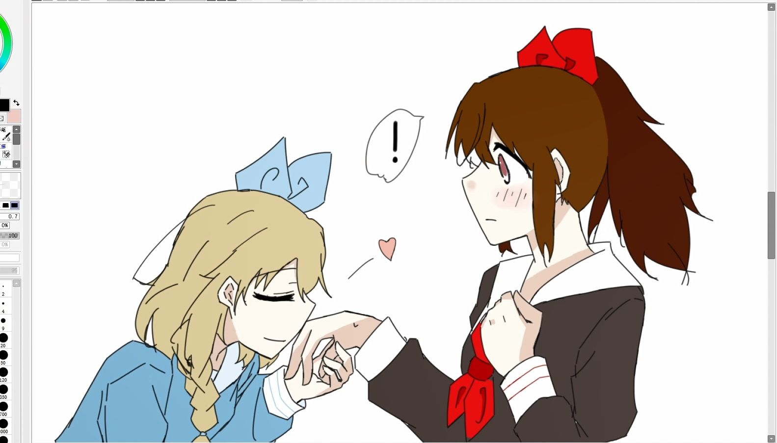 深夜廻绘画记录