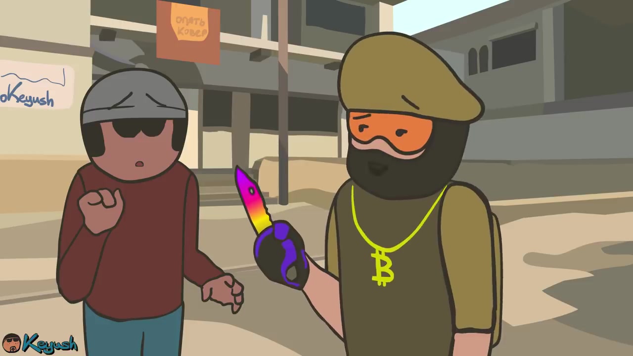 csgo搞笑动漫:皮肤篇