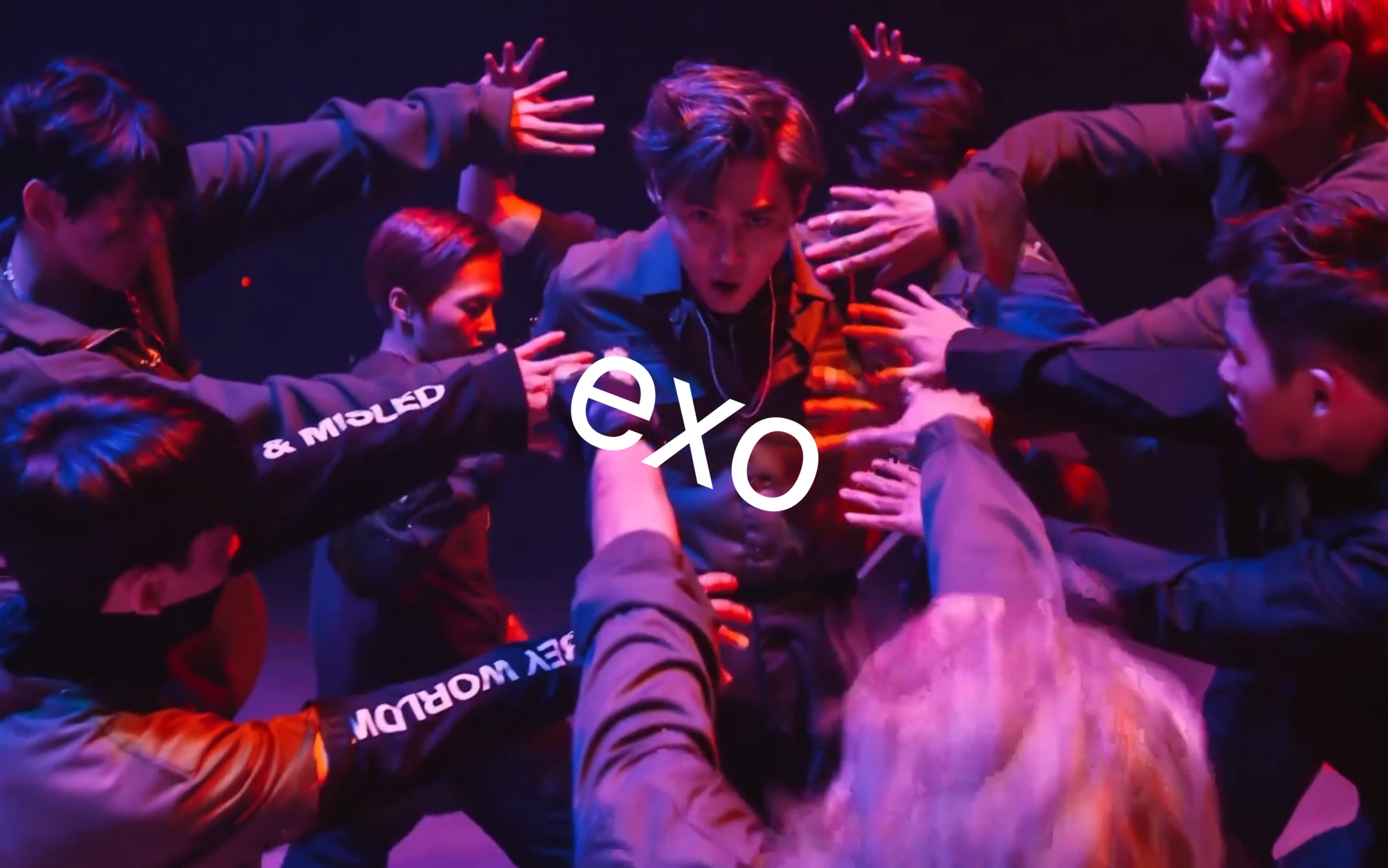 【mix高清视频】【4k重制版】exo热门曲"monstermv_超清 4k