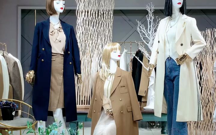 品牌折扣女装masilier精纺羊毛外套尾货一手货源实体店高端女装批发