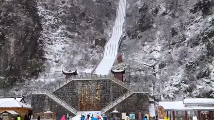 天上人间张家界,心之所向天门山!在这里,青山、绝壁、古树、云烟簇拥萦绕,美如一幅幅水墨画卷,恍若仙境!哔哩哔哩bilibili