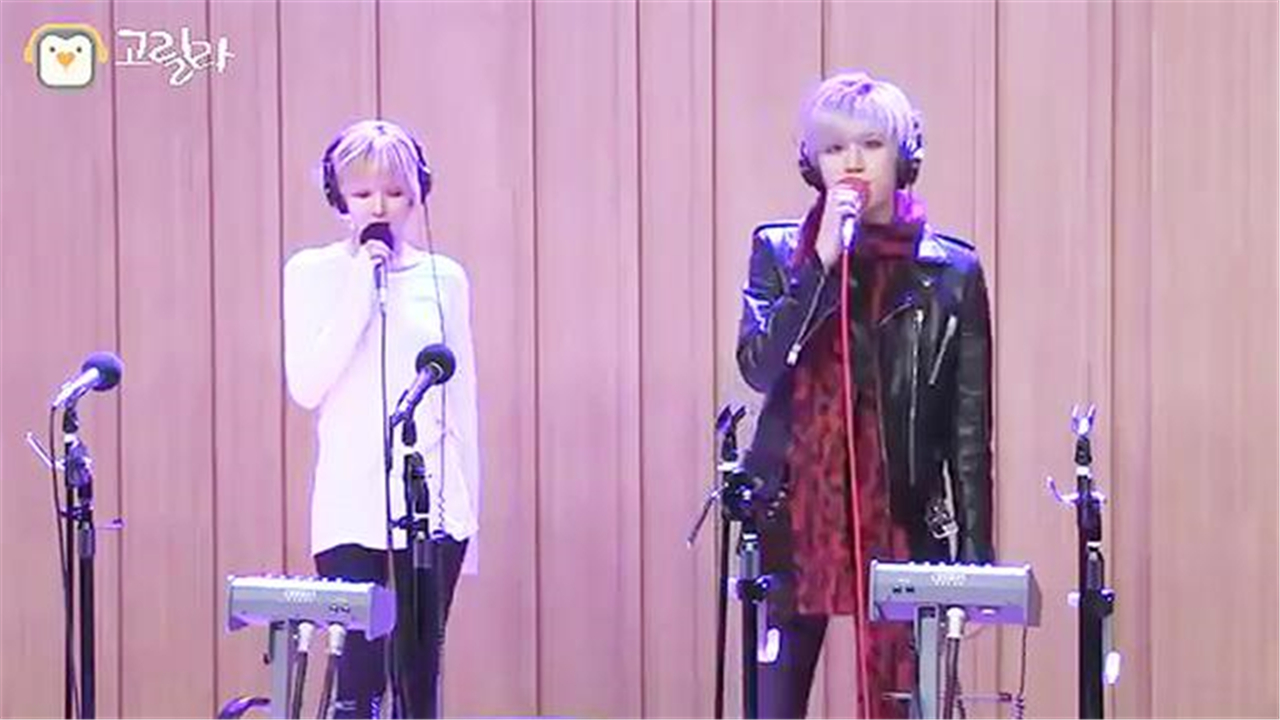 看得见的广播金泫雅和张贤胜有形的没有明天现场演唱
