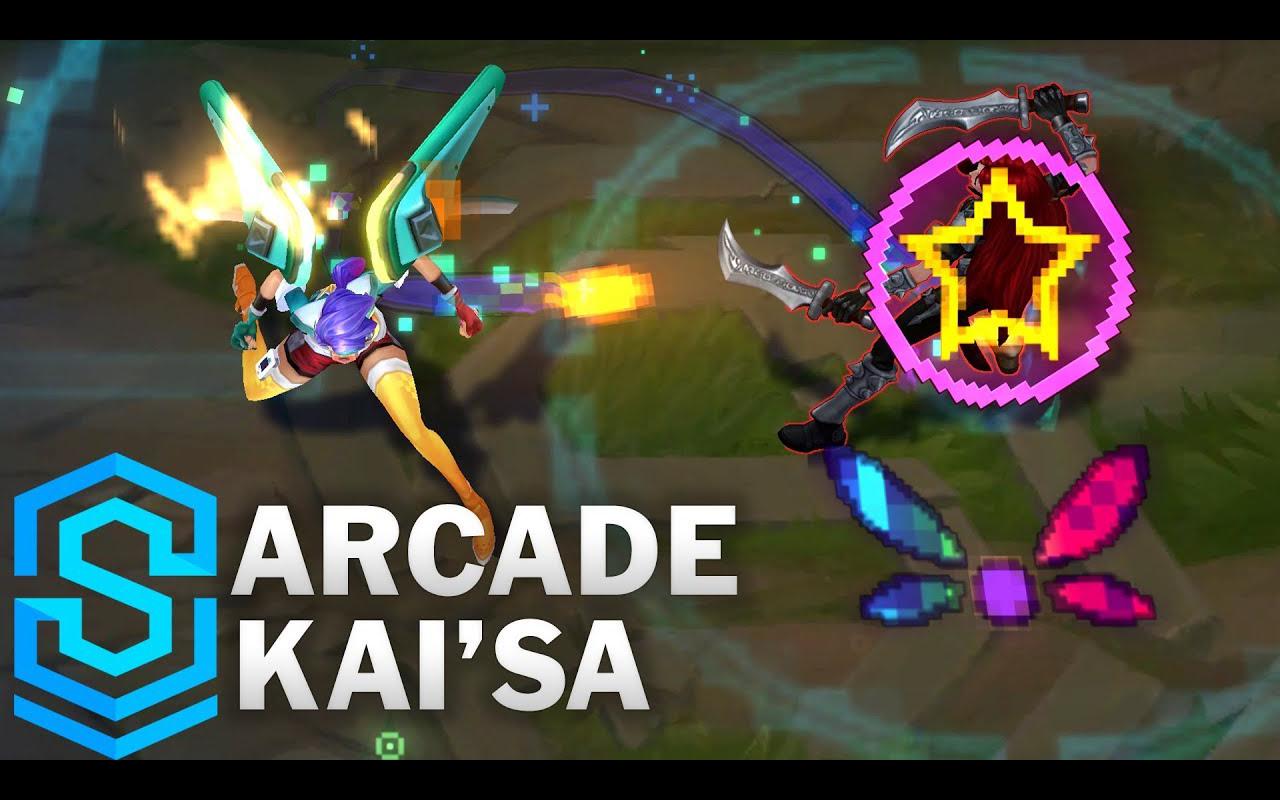 皮肤档案室卡莎虚空之女电玩女神英雄联盟