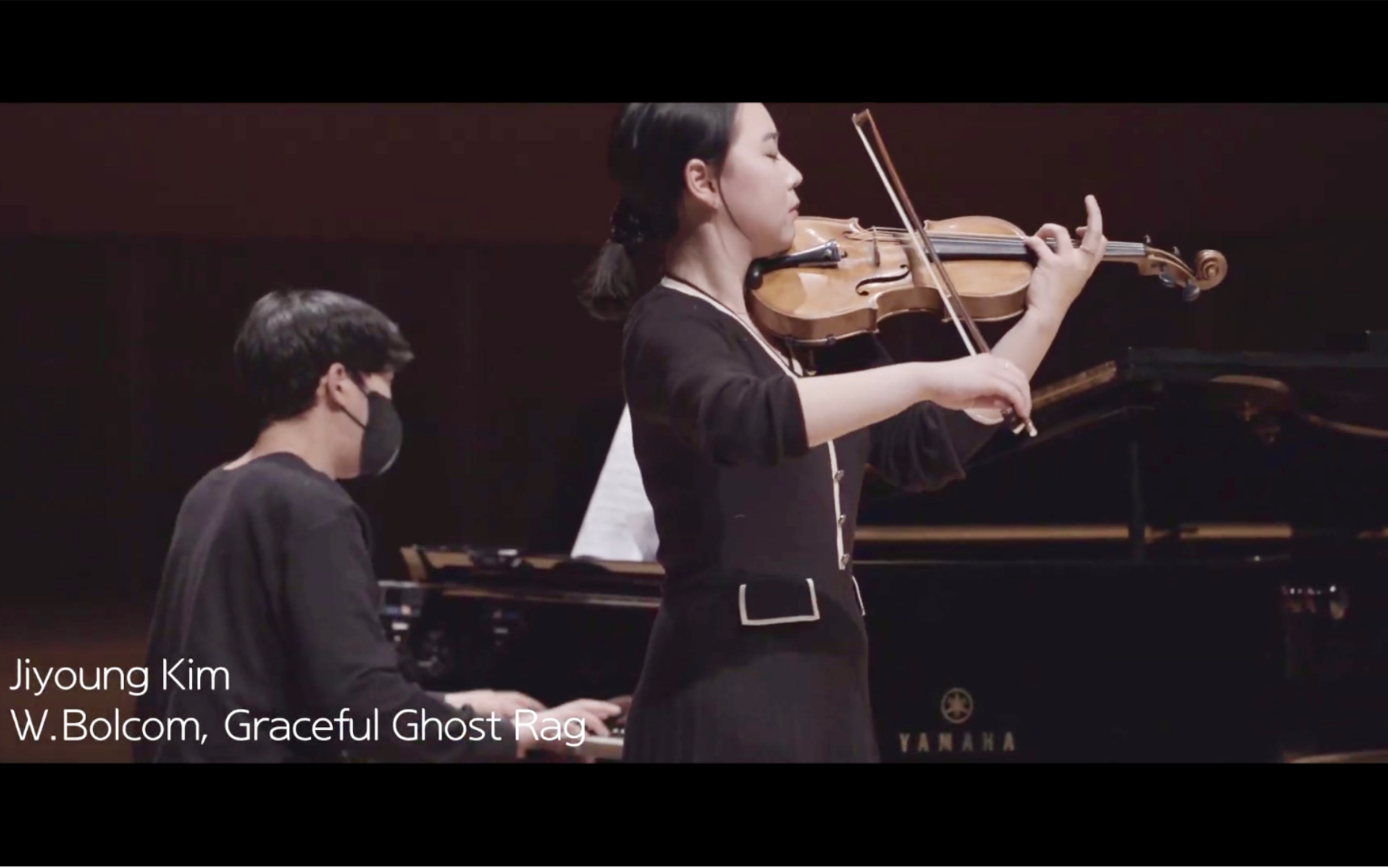 [图]Jiyoung Kim & 小提琴·优雅的灵歌拉格泰姆-博尔科姆｜W.Bolcom, Graceful Ghost Rag & Violin Piano