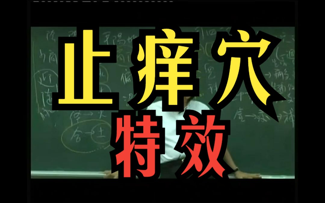 倪海厦 【止痒穴】再怎么痒都止住哔哩哔哩bilibili