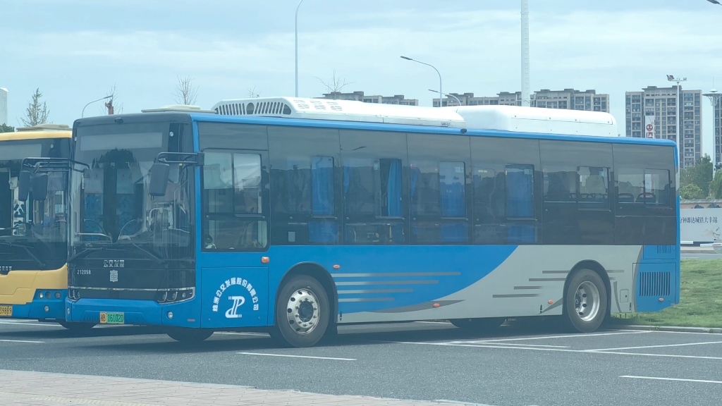 【crrc最新力作】株洲公交发展中国中车teg6105bev21(新鲸奇脸型)运行