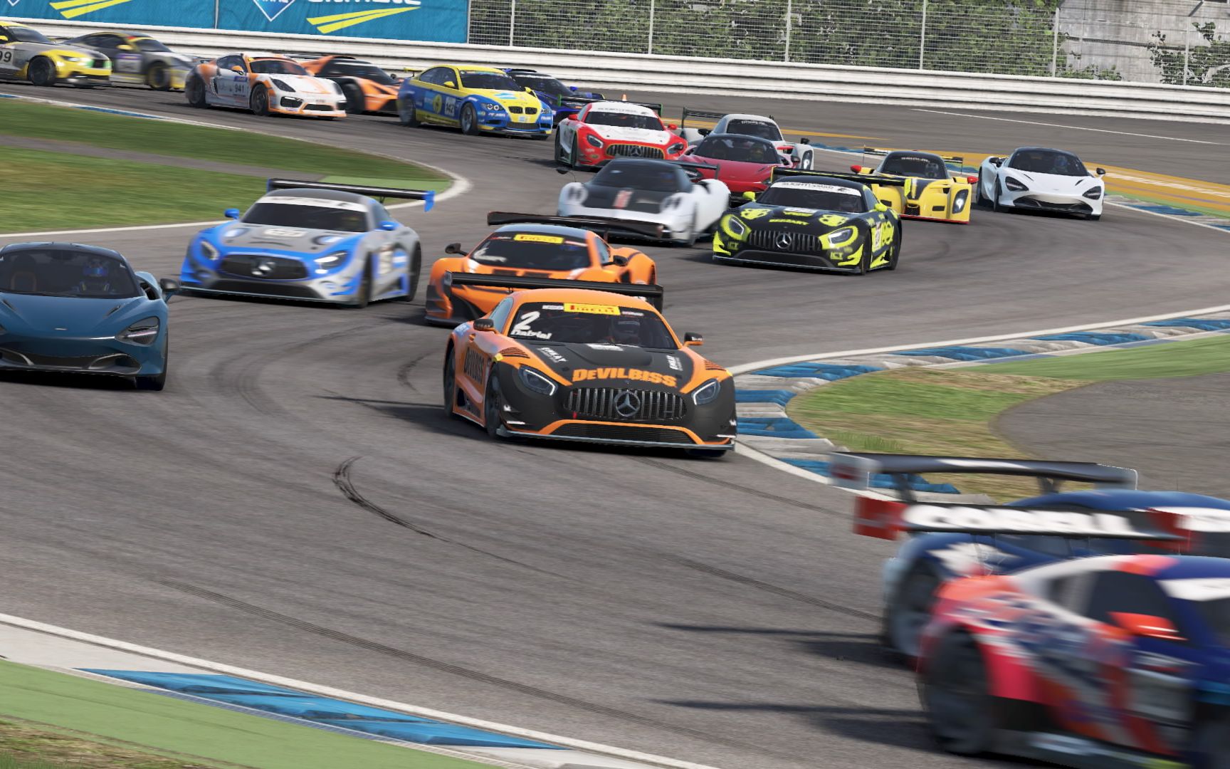 活动  【赛车计划2】gt超跑大乱斗! amg gt3霍肯海姆gp赛道第一视角