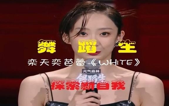 舞蹈生:栾天奕芭蕾《WHite》哔哩哔哩bilibili