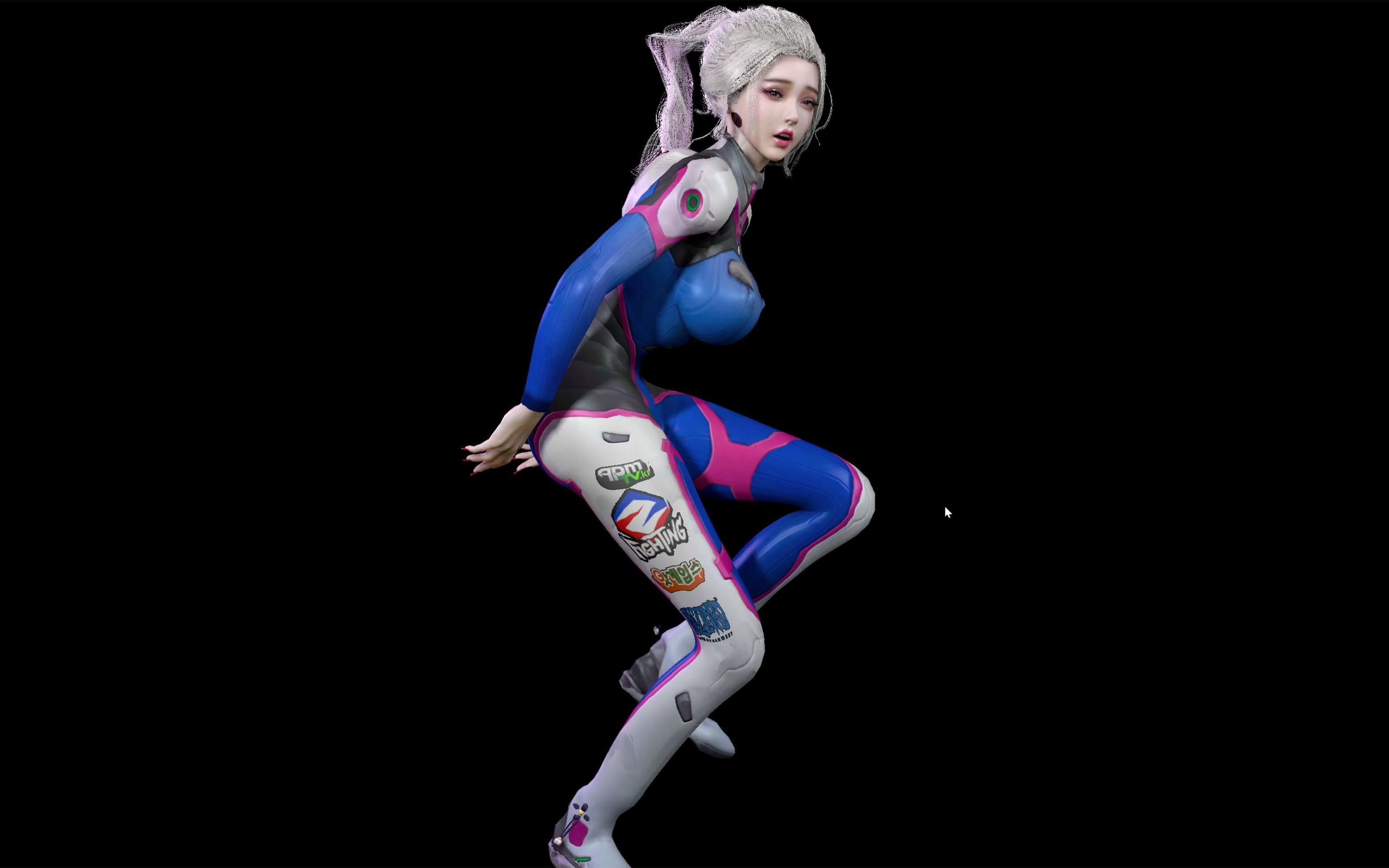 活动作品守望先锋dva傲慢舞