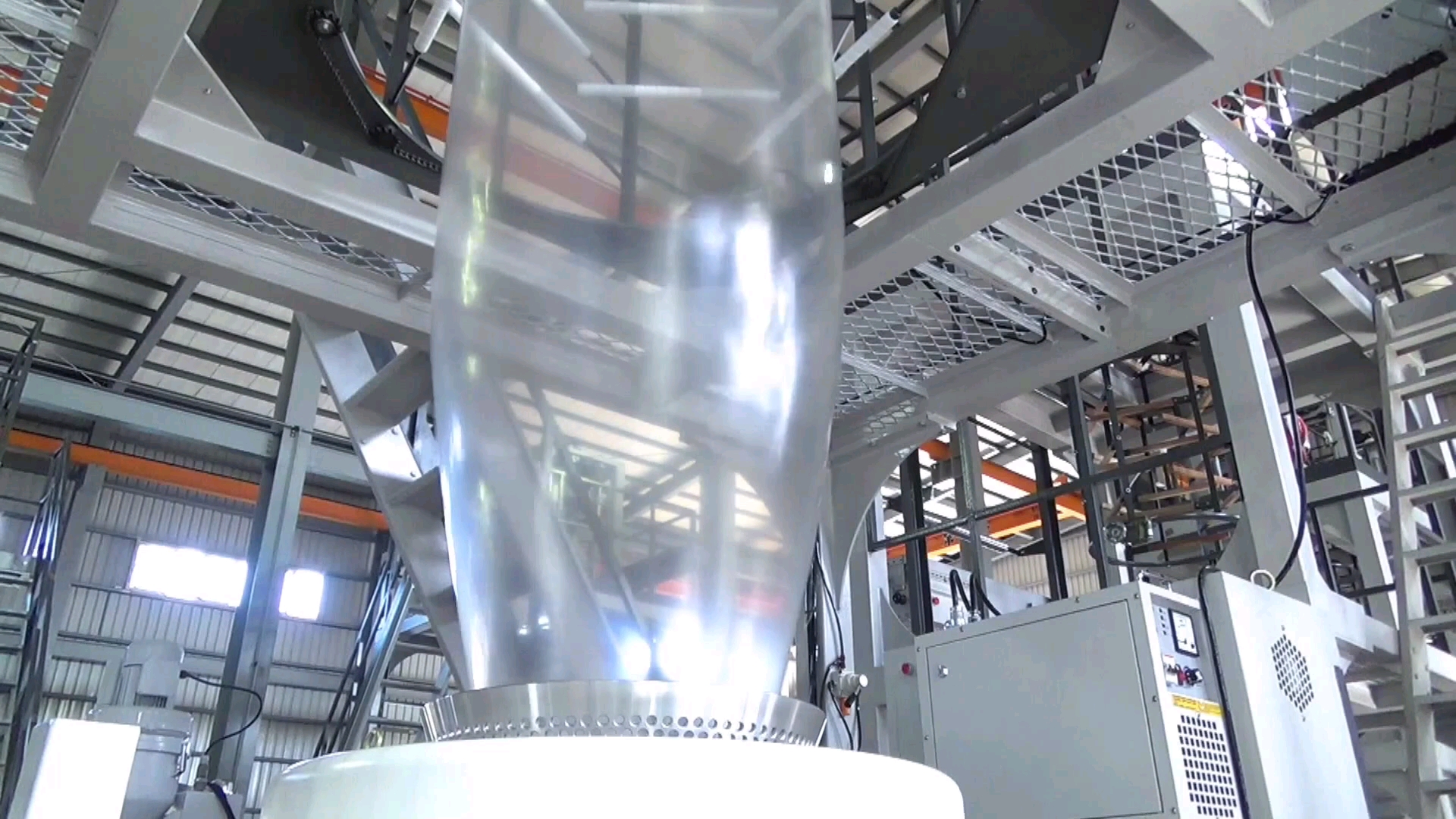 吹膜车间展示