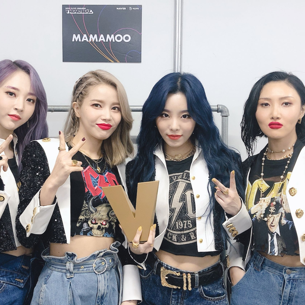 MMC中字] 191116 MAMAMOO VLIVE AWARD VHEARTBEAT颁奖礼合集_哔