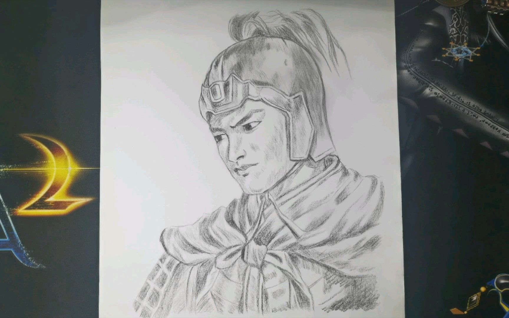 【铅笔绘三国】背剑大将 夏侯恩 三国志11