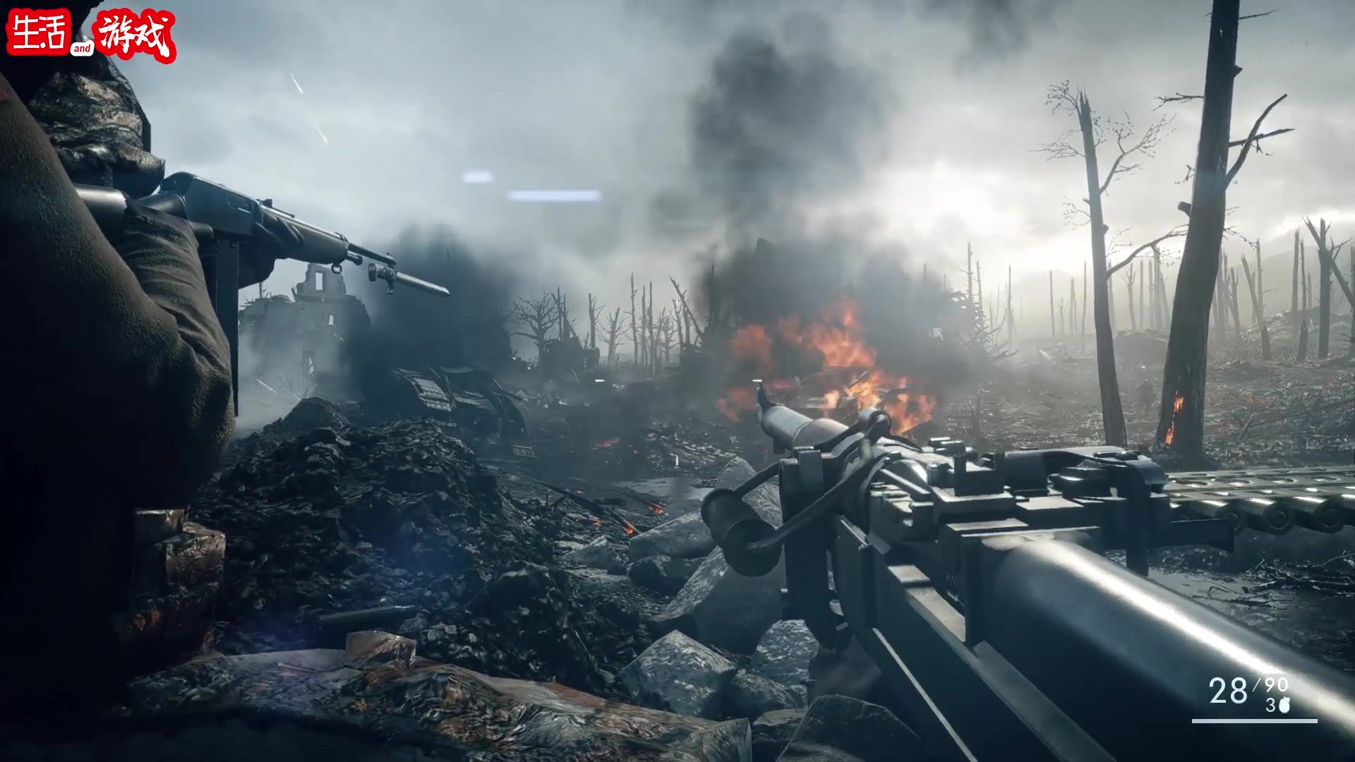 【生活and游戏】《战地1》用第一人称体验超过6000万人参与的战争!