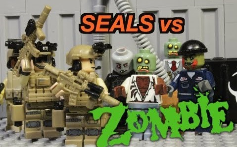 [图]【LEGO乐高定格动画】《ZOMBIE APOCALYPSE》Navy Seals vs Zombies 第3集