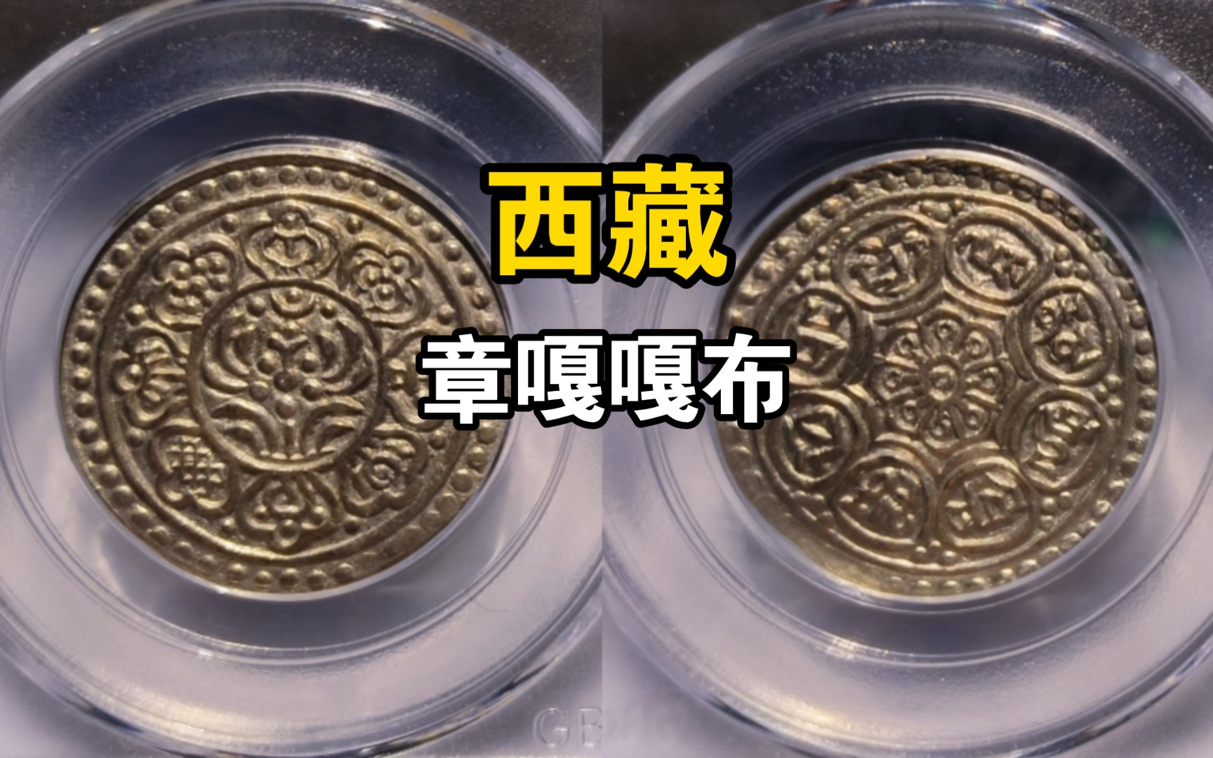 旧西藏 章嘎嘎布银币(113)