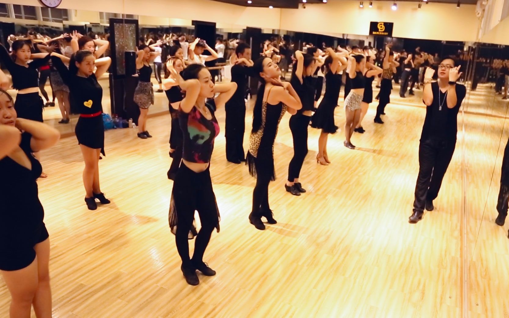 dancebaby夏令营拉丁舞特训特辑 挥汗如雨的你们