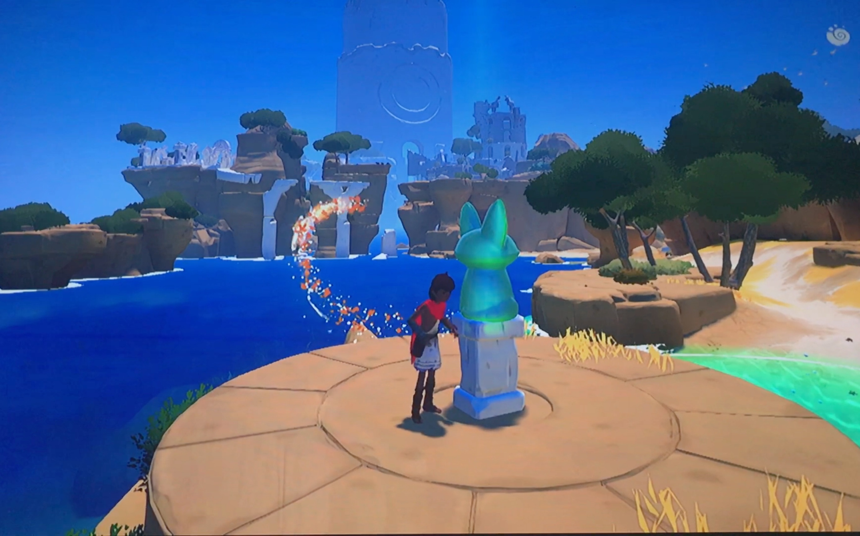 switch这个游戏画风太像塞尔达,画面也很不错啊!