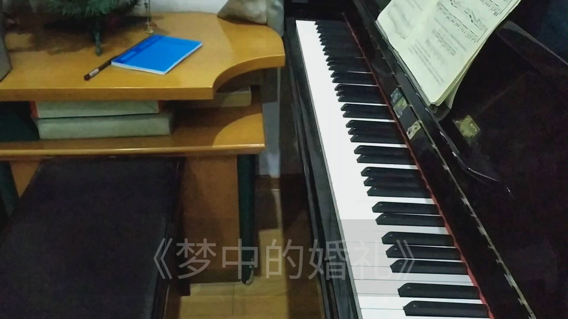 【钢琴】钢琴萌新《梦中的婚礼》 《傻女》试弹