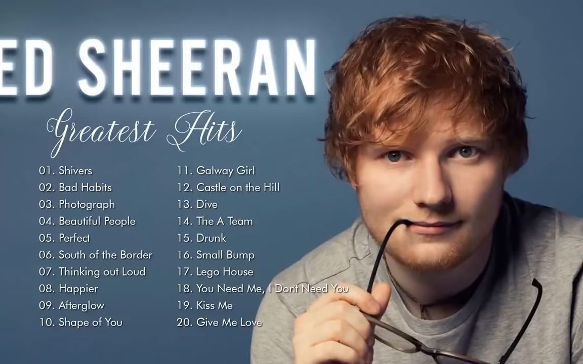 【ed sheeran 艾德希兰专辑2022】_哔哩哔哩_bilibili