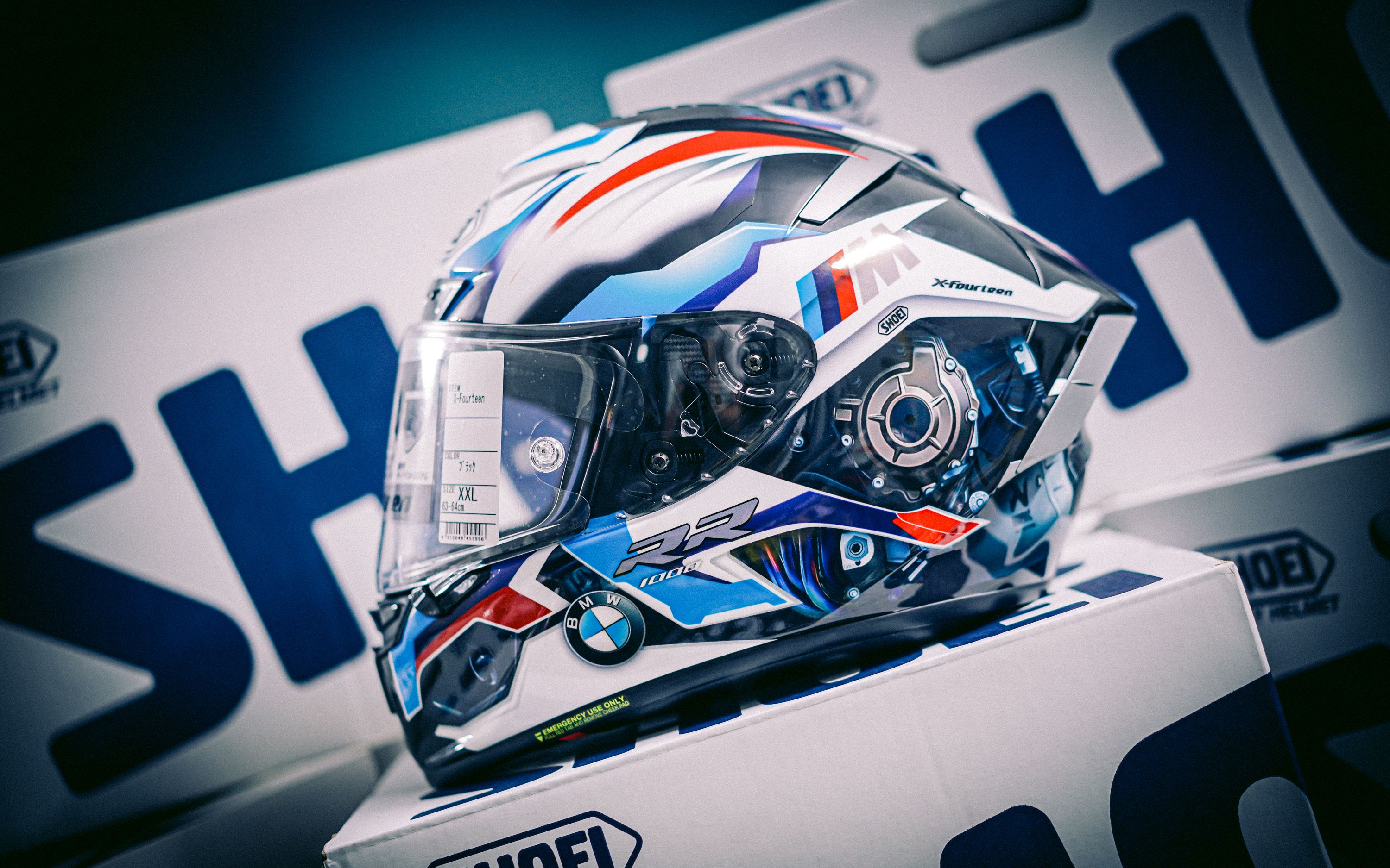 头盔涂装bmwshoeix14宝马m1000rr车型联名头盔涂装私人定制3m180mctpu