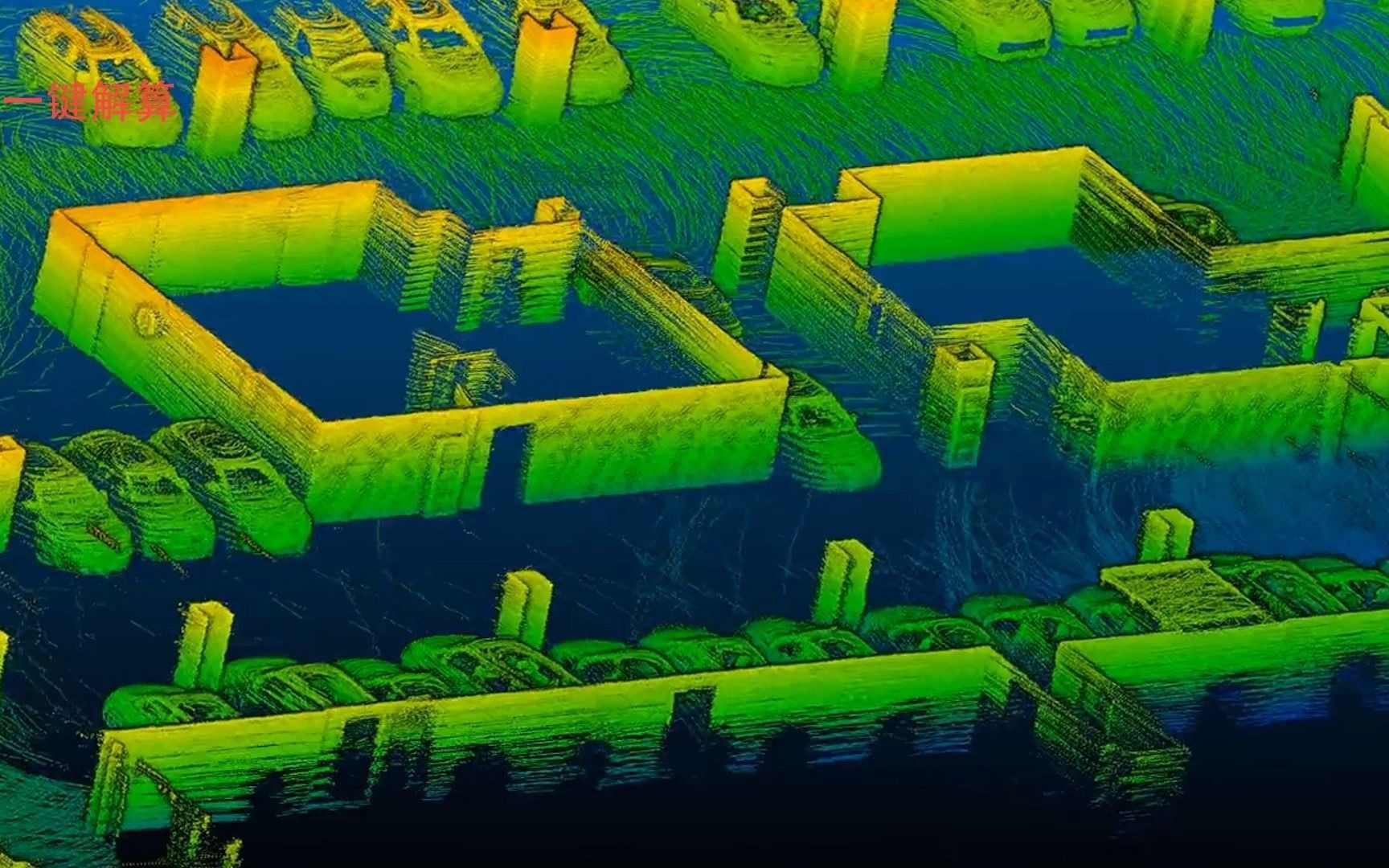 案例分享 | 星探便携手持式激光扫描仪——地下停车场三维建模_哔哩