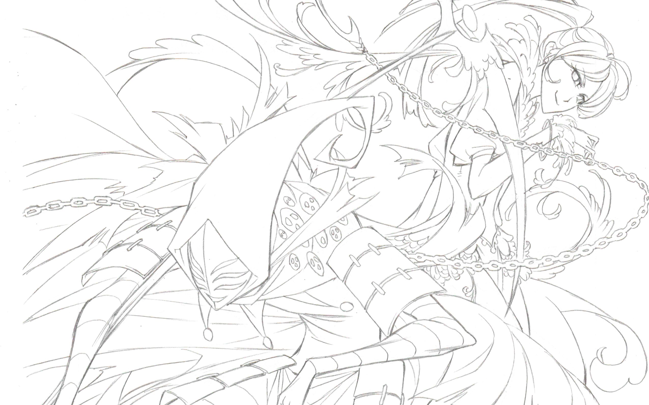 鬼斗罗与菊斗罗画播