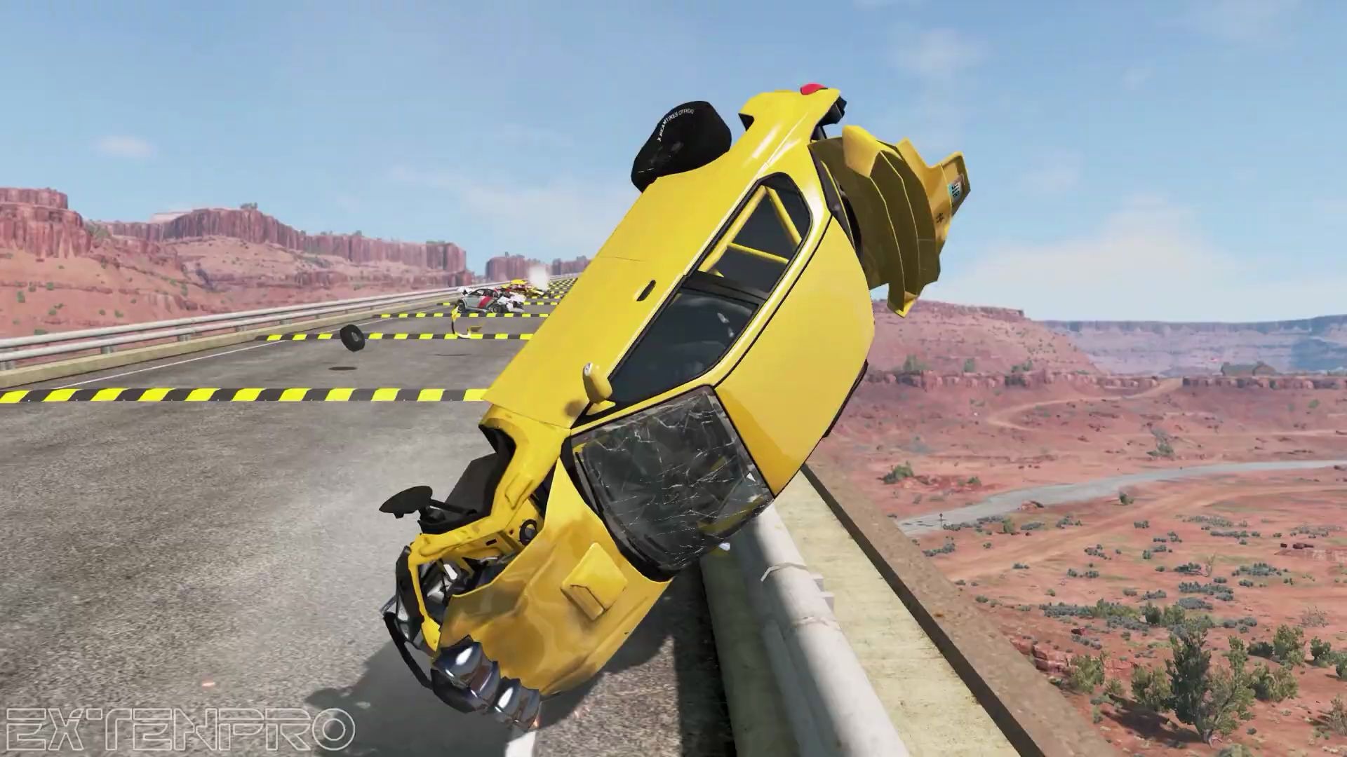 车辆通过减速带  BeamNG.drive  ExtenPro哔哩哔哩bilibili