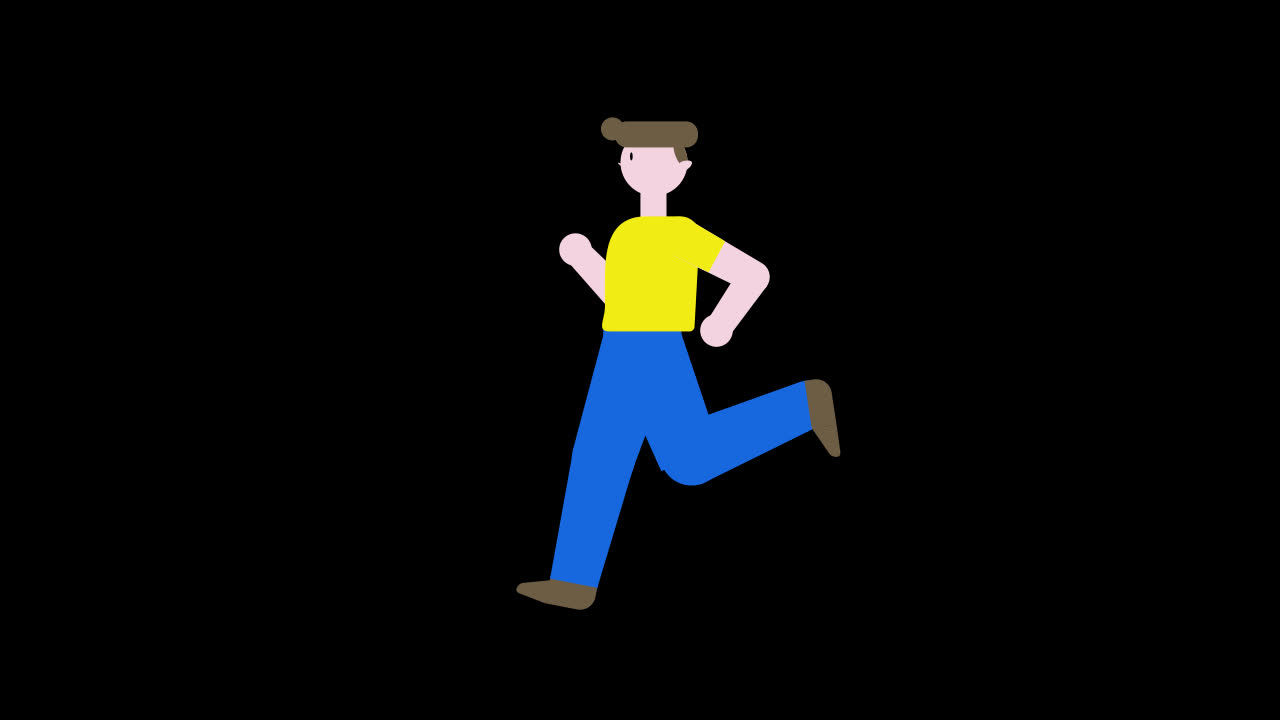 ae练习骨骼绑定跑步循环动画|duik脚本|c4d练习_哔哩哔哩_bilibili