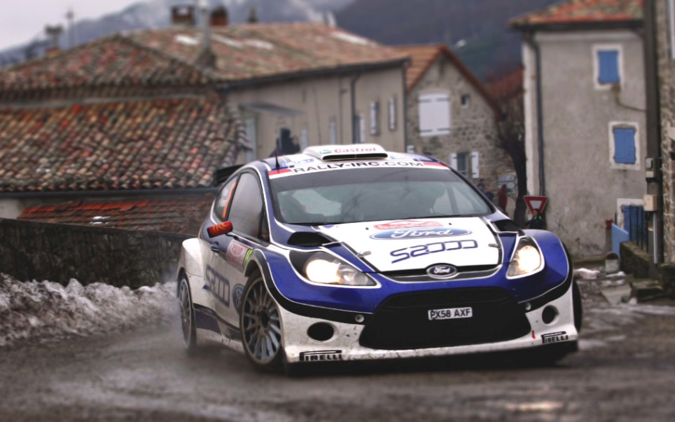 rushrally芬兰赛段4来个高速大漂日常练车