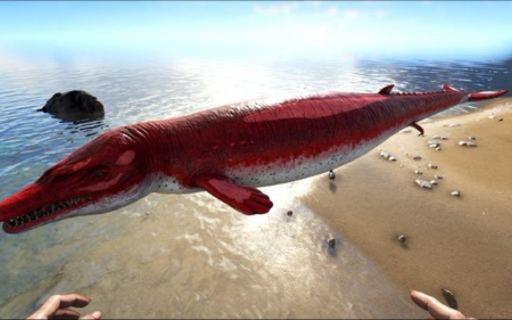 方舟手游龙王鲸无限刷油示范