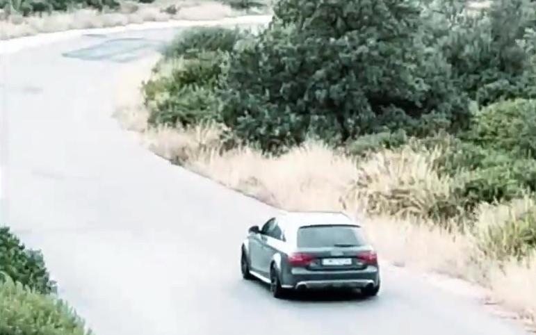 Audi奥迪A4 ALLROAD旅行版瓦罐旅行车山间行驶姿态完美哔哩哔哩bilibili