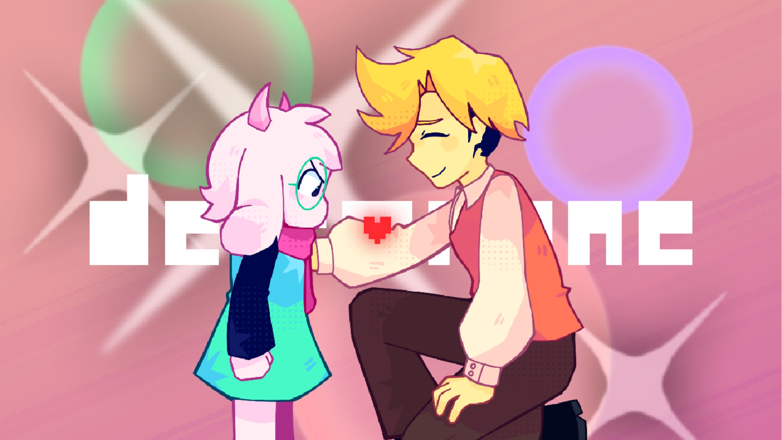 【deltarune/动画】当Flowery来到城堡镇