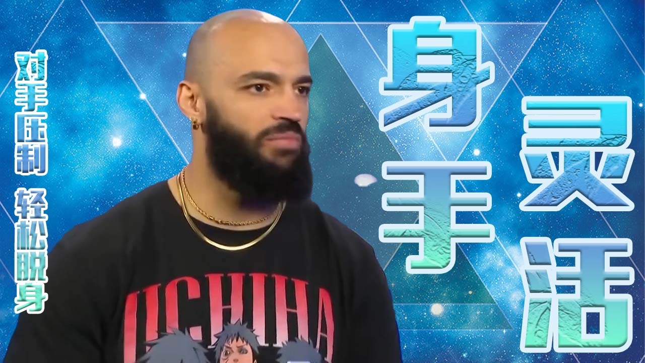 wwe:李科学身手灵活,被埃斯科巴抓住还能使出狂风卷,真厉害