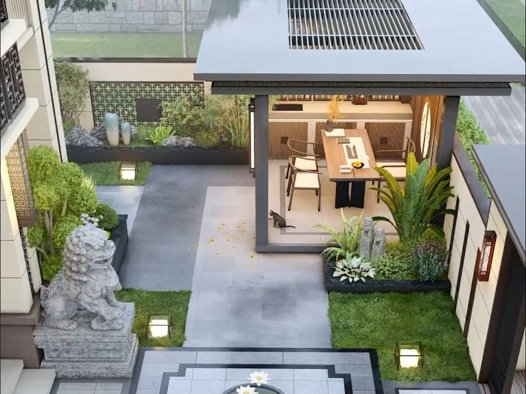 新中式院子大气又上档次,太适合我啦!