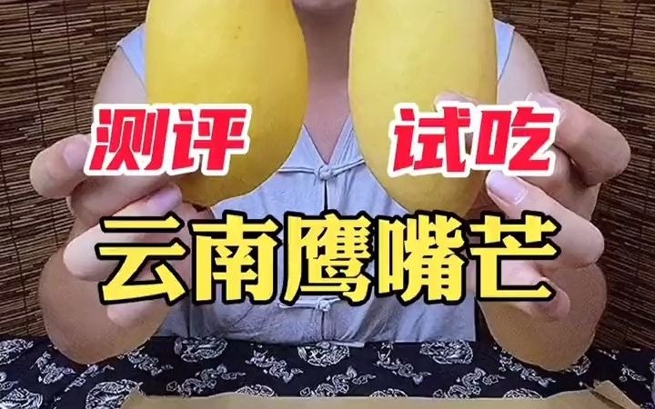 【平价零食】鹰嘴芒这么可爱能好吃吗哔哩哔哩bilibili