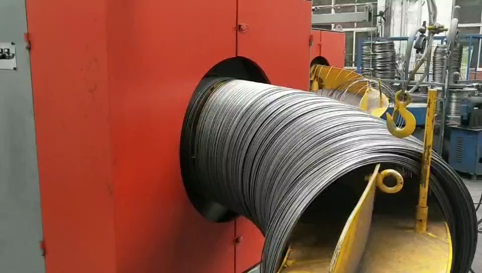 高速直进式拉丝机配象鼻式收线机